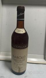 Barolo DOC 1974 Cantina Cappellano