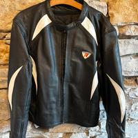 Giubbotto moto in pelle tg L