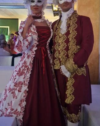 Abito per feste in maschera da dama