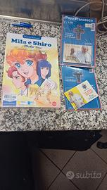 Mila e shiro + 2 croci