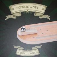 Set da bowling in miniatura