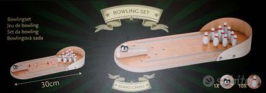 Set da bowling in miniatura