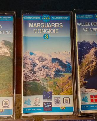 Guida cartine montagna CAI. Alpi senza frontiere.