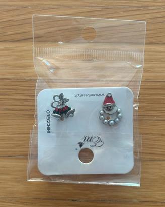 Orecchini tema Natale