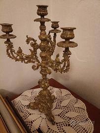 candelabro ottone 