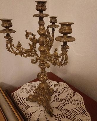 candelabro ottone 