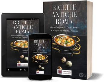 Ricette Antiche Roma - Manuale Cucina