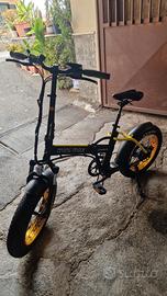 Bicicletta elettrica  Argento Minimax