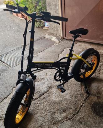 Bicicletta elettrica  Argento Minimax