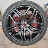 Cerchio e gomma range rover sport anno 2019 22"