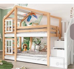 letto a castello Montessori 