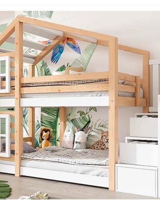 letto a castello Montessori 