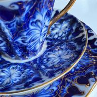 Tazza da tè Lomonosov LFZ con due piattini – porce