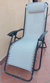 Sedia sdraio comoda