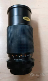 obiettivo zoom Beroflex 80-200mm