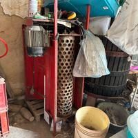 Sgrappolatrice diraspatrice uva mosto