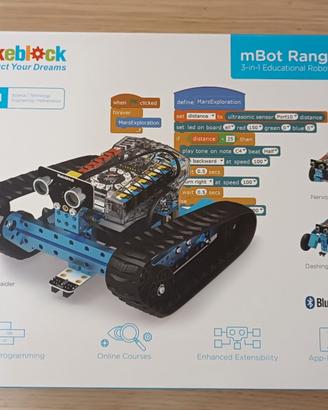 KIT ROBOT EDUCATIVO mBot Ranger (3-in-1) Makeblock