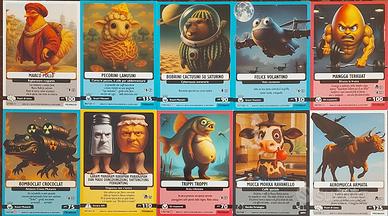 Pack 10 carte (Italian Brainrot 2025)