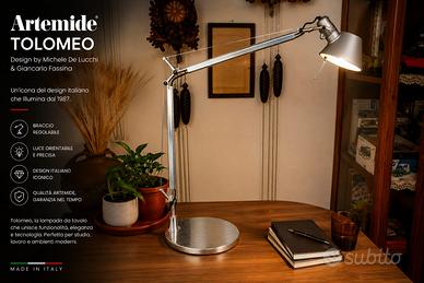 Artemide Tolomeo – Lampada da tavolo originale