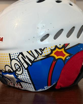 Casco Sci Carrera con Mascherina Bollé