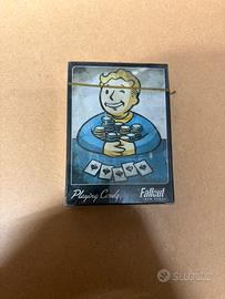 Fallout carte da poker rarissime sigillate