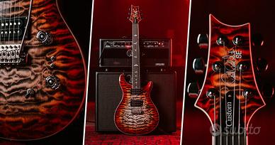 PRS SE Custom 24-08 Quilt Charcoal Cherry Burst 20