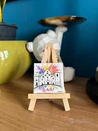 Mini Tela 5x5cm - Basilica di San Nicola