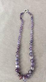 collana in ametista naturale 