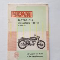 Ducati 450 Desmo-Scrambler-MK3 1972 manuale uso