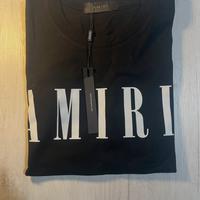 Maglietta Nera stile AMIRI
