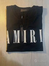 Maglietta Nera stile AMIRI