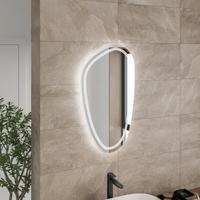 Specchio bagno ellisse 80x45 con illuminazione led