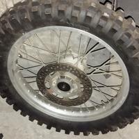 Ruota anteriore e posteriore husaberg Ktm 1986