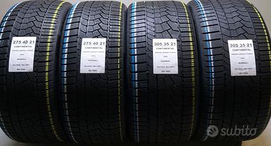 4 GOMME 275 40 21/305 35 21 CONTINENTAL INV RIF390