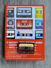 Awesome Mix Vol spilla nuova con card pin brooch