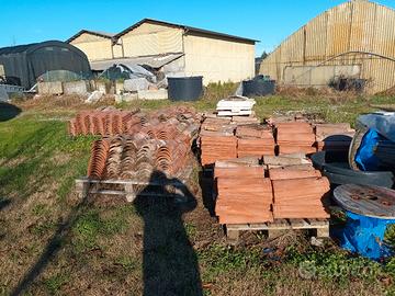 Coppi antichi e moderni, e mattoni gasbeton