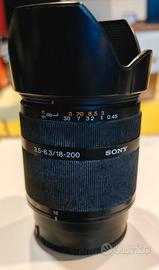 Sony 18 200mm 3.5/6.3 A mount 