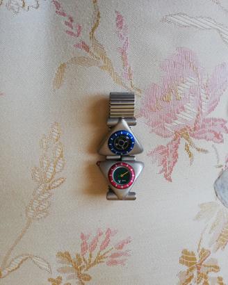 orologio Time Age vintage con bussola integrata 