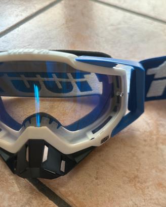 Maschera motocros 100%