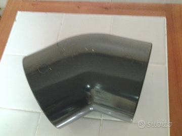 Raccordo >PVC 45gradi d90