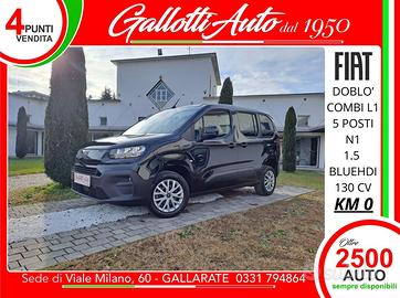 Fiat Doblo combi 5posti N1 1.5 bluehdi 130cv