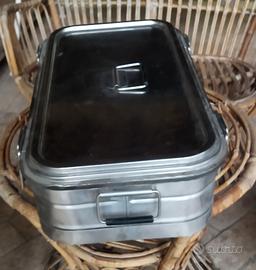 contenitore porta pranzo in acciaio