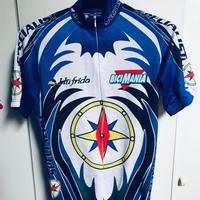 Maglia ciclismo BICIMANIA blu frida TAGLIA S