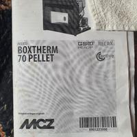 Stufa MCZ pellet incasso BOXTHERM 70 PELLET