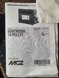 Stufa MCZ pellet incasso BOXTHERM 70 PELLET