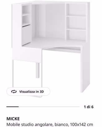 scrivania ikea micke