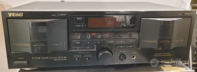 Teac double cassette deck W-750R Piastra cassette