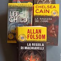 SET 5 romanzi gialli / thriller usati