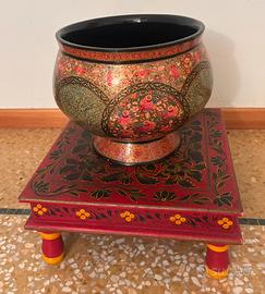 Vaso Kashmiro papier marche