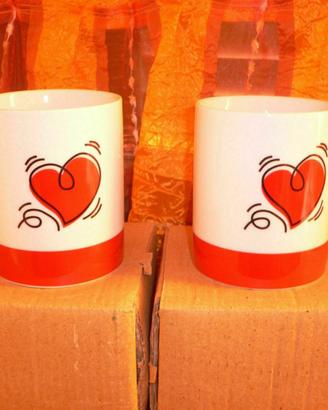 Coppia di Mug Regina di Cuori